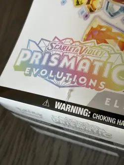 Pokemon TCG Prismatic Evolutions Elite Trainer Box Sealed READ DESC - Image 2