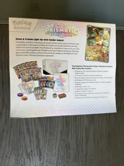 Pokemon TCG Prismatic Evolutions Elite Trainer Box Sealed READ DESC - Image 4
