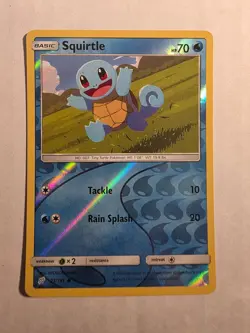 Squirtle 23/181 Team Up Common Reverse Holo Near Mint - Image 1