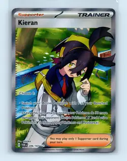Pokemon tcg SV06: Twilight Masquerade Kieran Near Mint or Better - Image 1