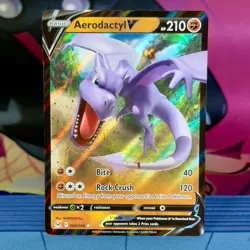 Aerodactyl V - 092/196 - Half Art - Lost Origin - English - Pokemon - Image 1