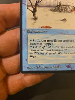 MTG (The Dark 1994) Flood Never Played Check Pics - Image 5