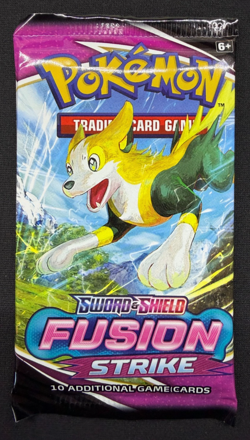Pokemon TCG Fusion Strike (SWSH08) Booster Pack - Boltund Art New & Sealed 20.3g - Image 1