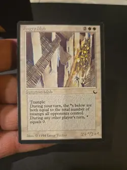 MTG (The Dark 1994) Angry Mob Never Played - Image 1