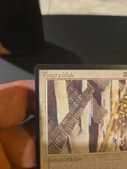 MTG (The Dark 1994) Angry Mob Never Played - Image 2