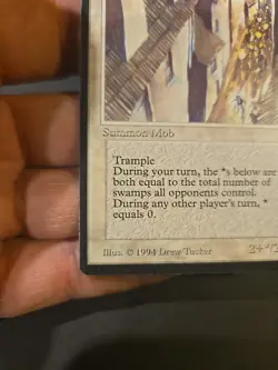 MTG (The Dark 1994) Angry Mob Never Played - Image 5