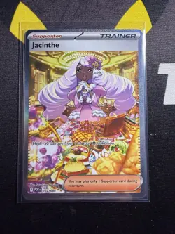 Pokemon TCG Jacinthe 122/088 Perfect Order Special Illustration Rare SIR NM - Image 1
