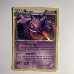 2016 Pokemon Generations Gengar Holo Foil Stage 2 #35/83 HP 130 TCG - Image 3
