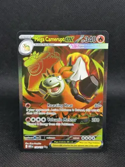 Pokemon TCG Mega Camerupt ex 156/132 Mega Evolution NM - Image 1