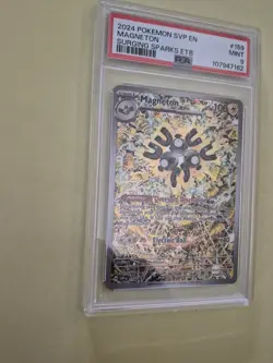 Pokemon Magneton 159 PSA 9 Scarlet & Violet Black Star Promo SVP Shinji Kanda ⭐ - Image 3