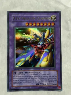 Yugioh - XYZ-Dragon Cannon MFC-052 - Ultra Rare - 1st Edition - HP - Image 1