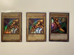 Yu-Gi-Oh! Right Arm (x2) and Left Leg (1x) of the Forbidden One, LOB and RP01 - Image 1
