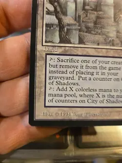MTG (The Dark 1994) City of Shadows Never Played - Image 5
