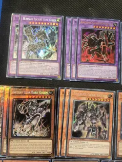 Yugioh Full Acient Gear Machine Deck And Extra Deck - Image 2