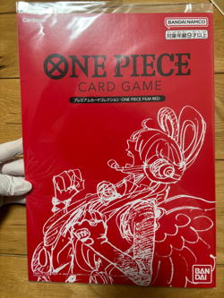 One Piece Card Game Premium Card Collection Film Red Edition-Outer Plastic Tear - Image 1