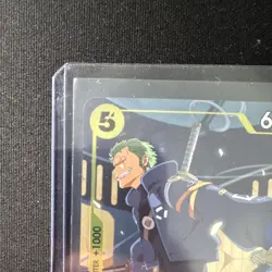 One Piece Roronoa Zoro OP07-113 Regionals Promo Foil UC Bandai - Image 5