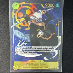 One Piece Trafalgar Law OP10-119 SEC Secret Rare Parallel Foil AA EN - Image 1