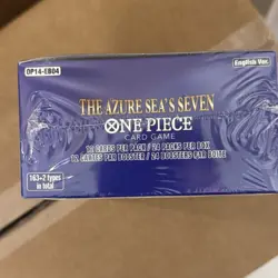 Bandai One Piece The Azure Sea's Seven Booster Box English 24 Packs - Image 2