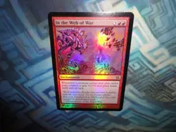 MTG Magic Foil In the Web of War NM-/EX+ Betrayers of Kamigawa - Image 3