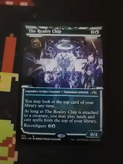 The Reality Chip (Showcase) Kamigawa: Neon Dynasty Regular - Image 1