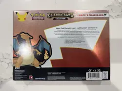 Pokemon TCG Celebrations Collection Lance's Charizard V Box Sealed - Image 2