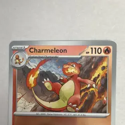 Pokemon TCG Charmeleon 012/094 Me02 Phantasmal Flames Common Reverse Holo HP110 - Image 4