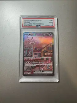 Pokemon TCG 2023 Full Art Holo Black Star Promo Mew EX 053 - Image 1