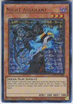 Night Assailant (Duel Terminal) HAC1-EN009 Hidden Arsenal: Chapter 1 Yu-Gi-Oh NM - Image 1
