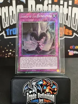 RA05-EN081 Songs of the Dominators Platinum Secret Rare 1st Ed YuGiOh - Image 1