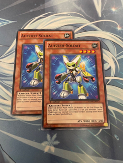 YUGIOH - WIND UP SOLDIER X2 - GENF - 1ST ED - NM - GERMAN - Image 1