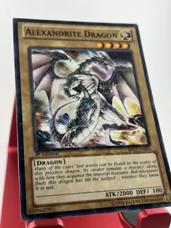 YuGiOh! TCG || Alexandrite Dragon BP02-EN004 1st Ed Mosaic Rare - Image 2