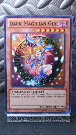 | Yugioh Dark Magician Girl DPYG-EN008 Super Rare Duelist Pack Yugi NM 🔥 | - Image 1