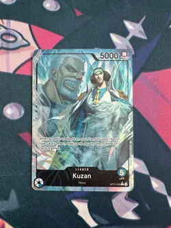 Kuzan (040) (Alternate Art) OP12-040 Leader Legacy of the Master One Piece NM - Image 1