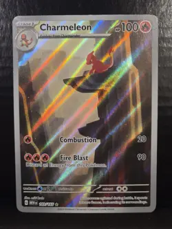 Pokemon Charmeleon 169/165 Sv2a Card 151 Art Rare Full Art Holo English 2023 - Image 1
