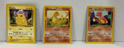 SET of 7: 1999 Pokemon Cards Pikachu, Charmander, Charmeleon, Bulbasaur, Ivysaur - Image 2
