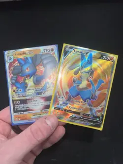 Lucario Pokemon Card Collection Lot Vintage Wotc Full Arts Holos Rares More - Image 1