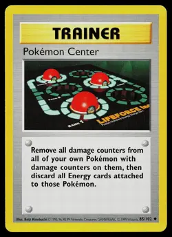Pokemon Card - Pokemon Center Base Set Shadowless 85/102 Uncommon - Image 1
