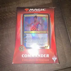 Magic: The Gathering Exquisite Invention Commander Box 100 Cards Saheeli Rai - Image 1