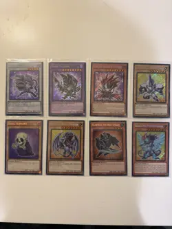 Yu-Gi-Oh! BLMM Chibi 8 Card Lot! Includes Blue Eyes White Dragon Chibi! - Image 1