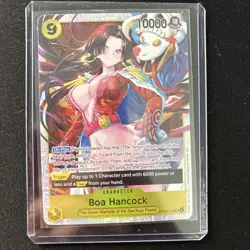 Bandai Boa Hancock OP14-112 Super Rare Special Holo One Piece CCG Card - Image 1