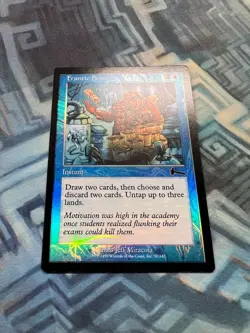 MTG Foil Frantic Search EX/LP+ Urza's Legacy - Image 2