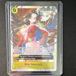 Bandai Boa Hancock OP14-112 Super Rare Special Holo One Piece CCG Card - Image 1