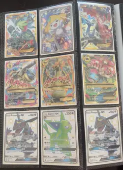 Pokemon card lot binder - GX, EX, Full Art, Tag Team, Holo, Charizard, Mewtwo - Image 1