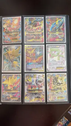 Pokemon card lot binder - GX, EX, Full Art, Tag Team, Holo, Charizard, Mewtwo - Image 4