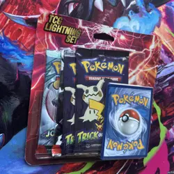 TCG Lightning Set (4 Packs + 1 Bonus Card) - (Walgreens Exclusive) Sealed - Image 3