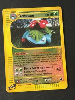 Venusaur 68/165 Reverse Holo Expedition Base Set (EX) Pokemon Card - Image 1