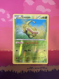 Pokemon Card Caterpie Generations Reverse Holo 3/83 Near Mint - Image 1