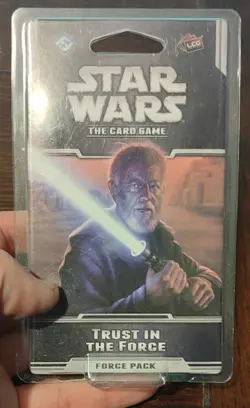 Star Wars The Card Game LCG "Trust in the Force" Pack Alliances Cycle #5 Obi-Wan - Image 1