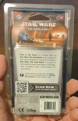 Star Wars The Card Game LCG "Trust in the Force" Pack Alliances Cycle #5 Obi-Wan - Image 2