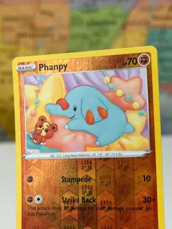 Phanpy 086/185 Reverse Holo Pokemon Card | SHIPS SAME DAY - Image 3